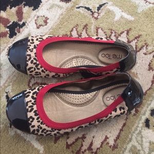 Cute animal print flats